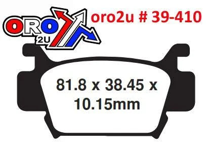 BRAKE PADS STD FA410TT EBC