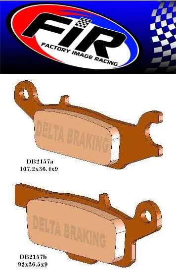 BRAKE PADS SINTERED METAL HD, QD-D EXTREME, DB2157 QD-D, BP227DDDD