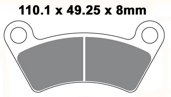 BRAKE PADS SEMI EBC FA482TT