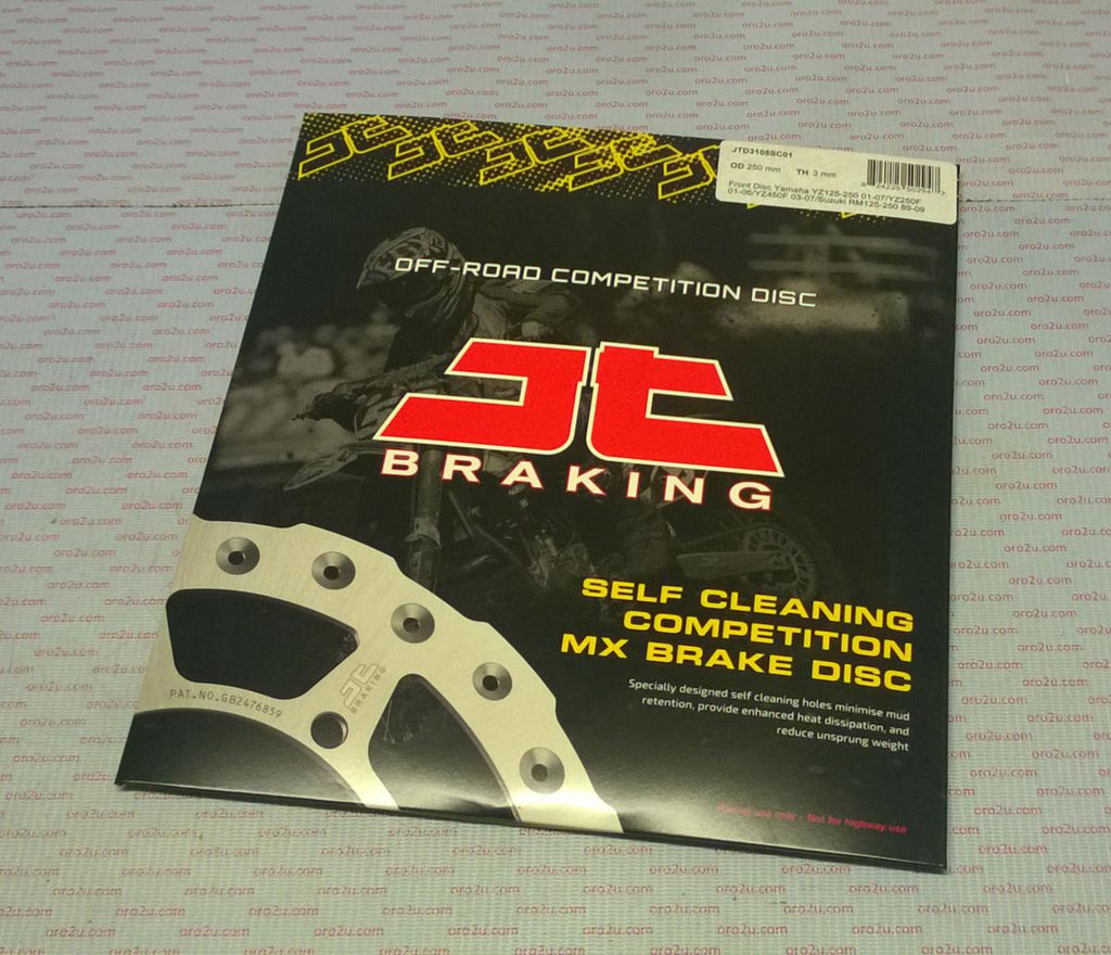 DISC BRAKE FRONT SUZUKI JT, JTD3105SC01 RM, SELF-CLEANING HOLES