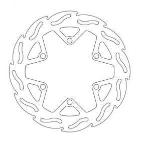 DISC BRAKE FRONT KX80 85 FLAME, MOTO-MASTER 110238