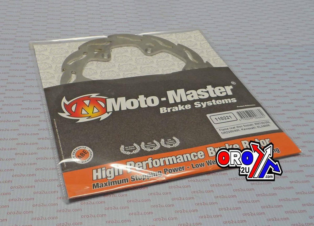 DISC BRAKE REAR RM DRZ FLAME, MOTO-MASTER 110221