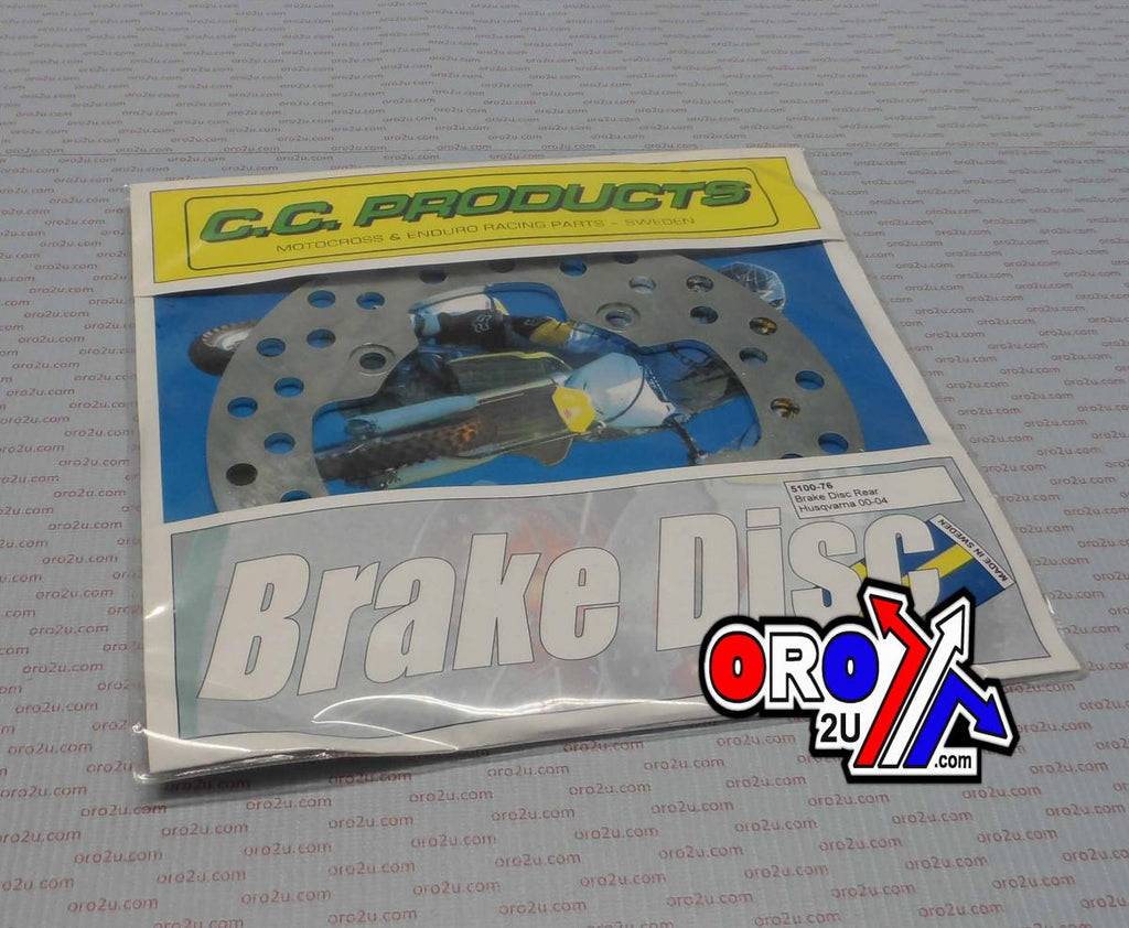 DISC BRAKE REAR HUSQ ROUND, CROSS-CENTER PRODUCT 5100-076