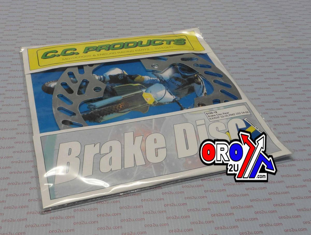 DISC BRAKE REAR KX KXF ROUND, CROSS-CENTER 5100-018