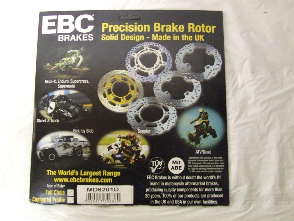 DISC BRAKE REAR SPORTSMAN 600, MD6201D EBC POLARIS OD. 218mm, SPORTSMAN 700, 5244635