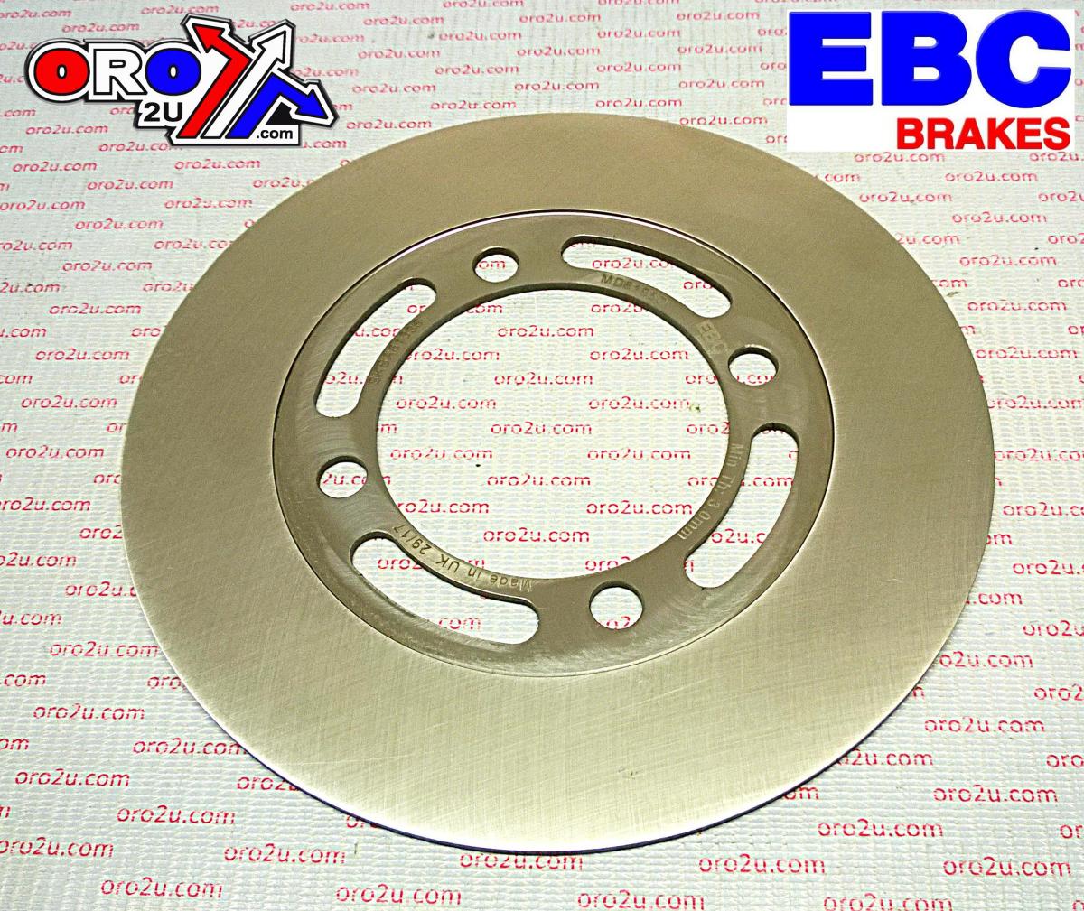 DISC BRAKE FRONT 02-10 LT-A400, EBC MD6195D, 59211-38F20 ATV