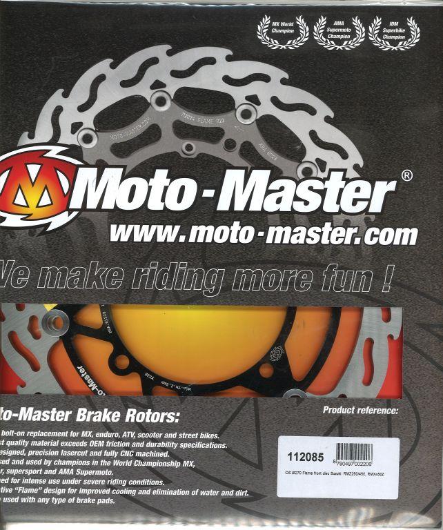 270 DISC FRONT 05-12 RMZ, MOTO-MASTER 112085 OVERSIZE