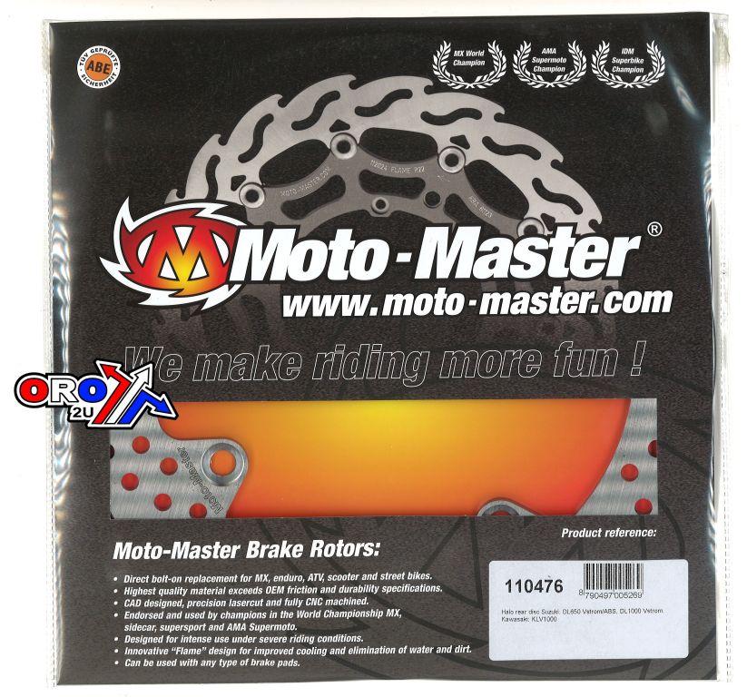 DISC BRAKE REAR KLV1000, MOTO-MASTER 110476 KAWASAKI