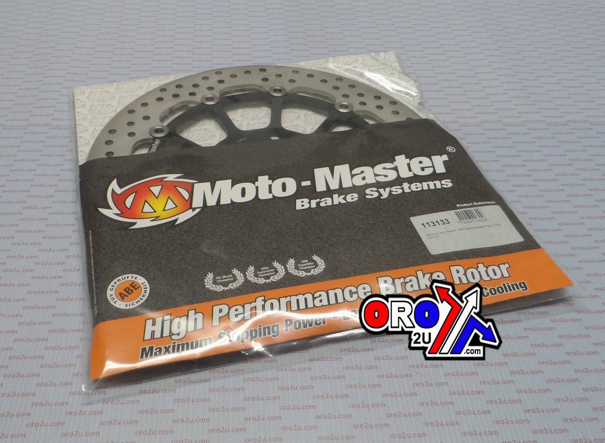 DISC BRAKE FRONT HALO TRIUMPH, MOTO-MASTER T955, 113133, ROAD, MC, DAYTONA, TRIPLE