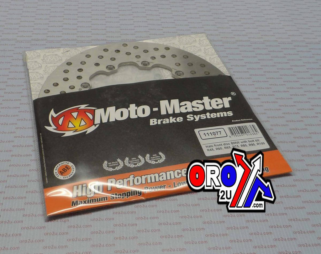 DISC BRAKE FRONT L/R HALO BMW, MOTO-MASTER CLASSIC, 111077, ROAD, MC