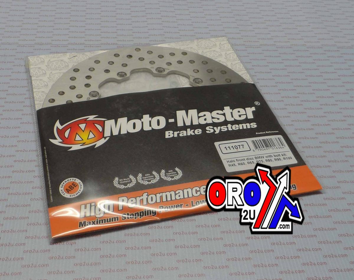 DISC BRAKE FRONT L/R HALO BMW, MOTO-MASTER CLASSIC, 111077, ROAD, MC