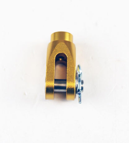 BRAKE CLEVIS REAR GOLD CR CRF, FIR ASRBC-04, CNC ALLOY