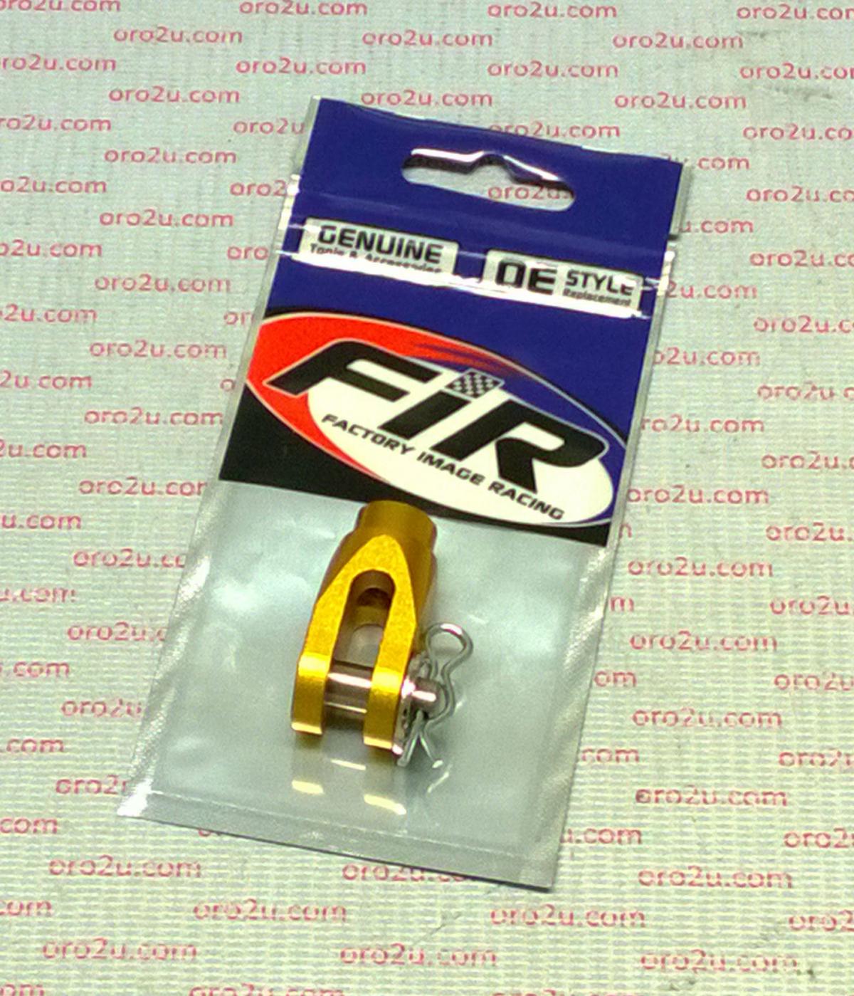 BRAKE CLEVIS REAR GOLD CR CRF, FIR ASRBC-04, CNC ALLOY