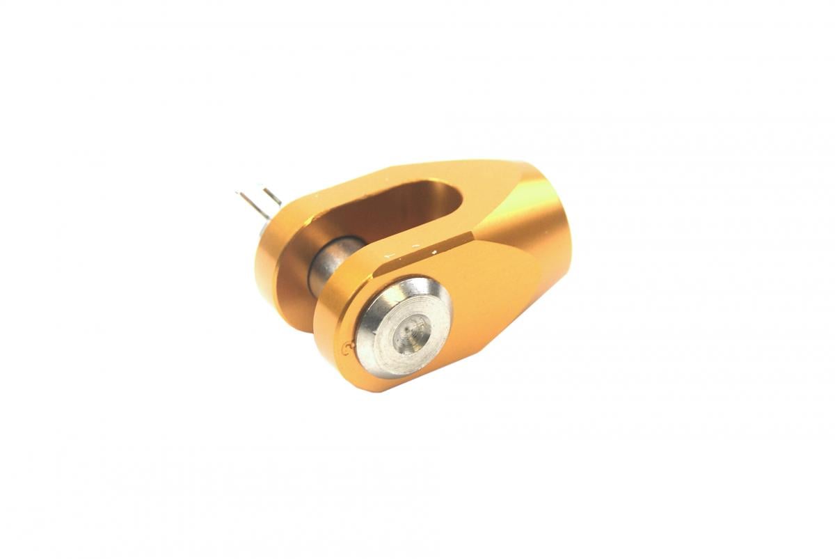 BRAKE CLEVIS REAR GOLD YZ YZF, FIR ASRBC-03, CNC ALLOY