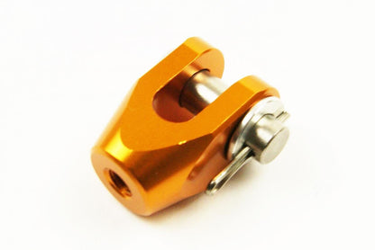 BRAKE CLEVIS REAR GOLD YZ YZF, FIR ASRBC-03, CNC ALLOY