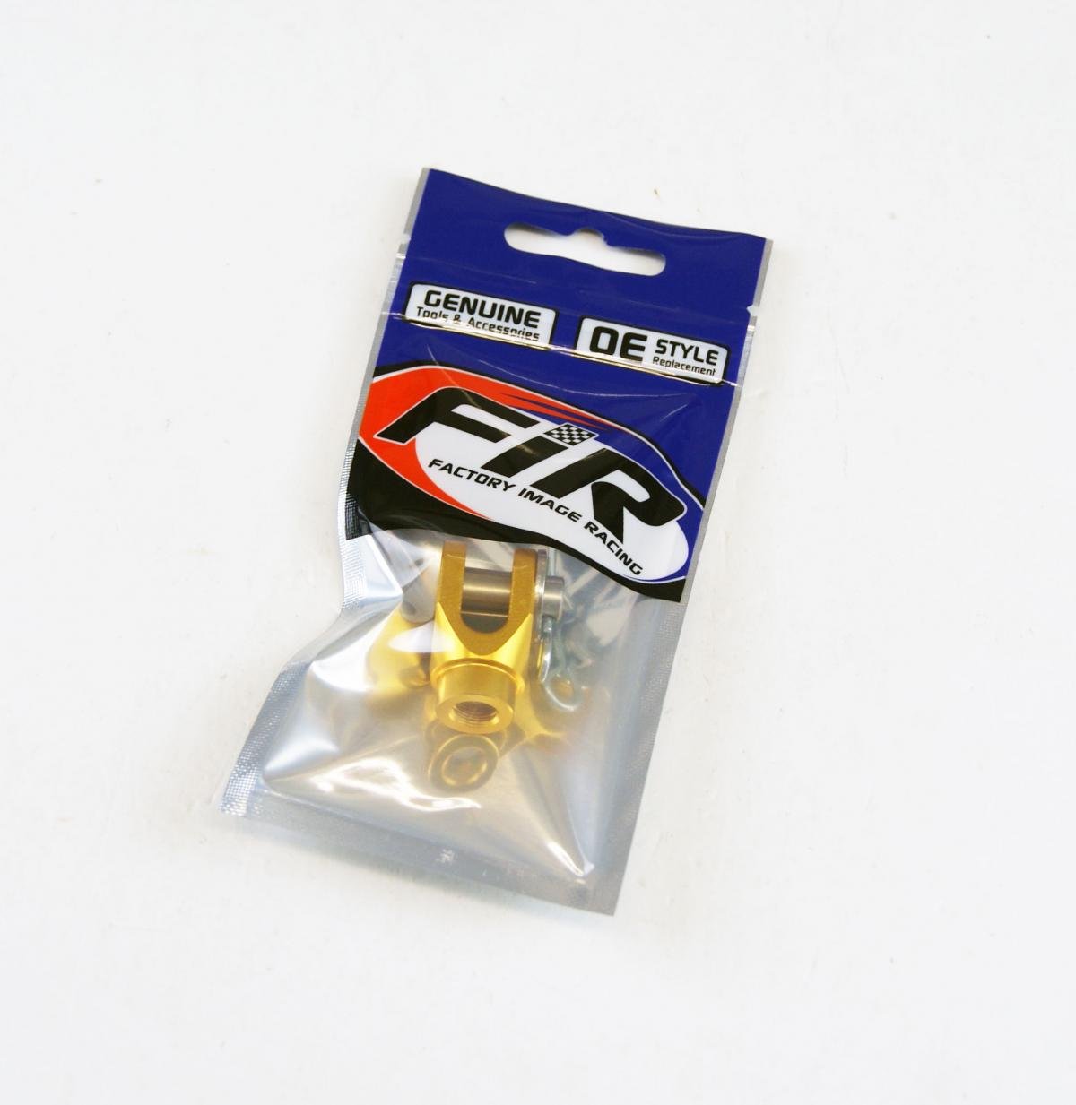 BRAKE CLEVIS REAR GOLD YZ YZF, FIR ASRBC-03, CNC ALLOY