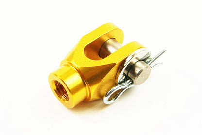 BRAKE CLEVIS REAR GOLD KX KXF, FIR ASRBC-01, CNC ALLOY