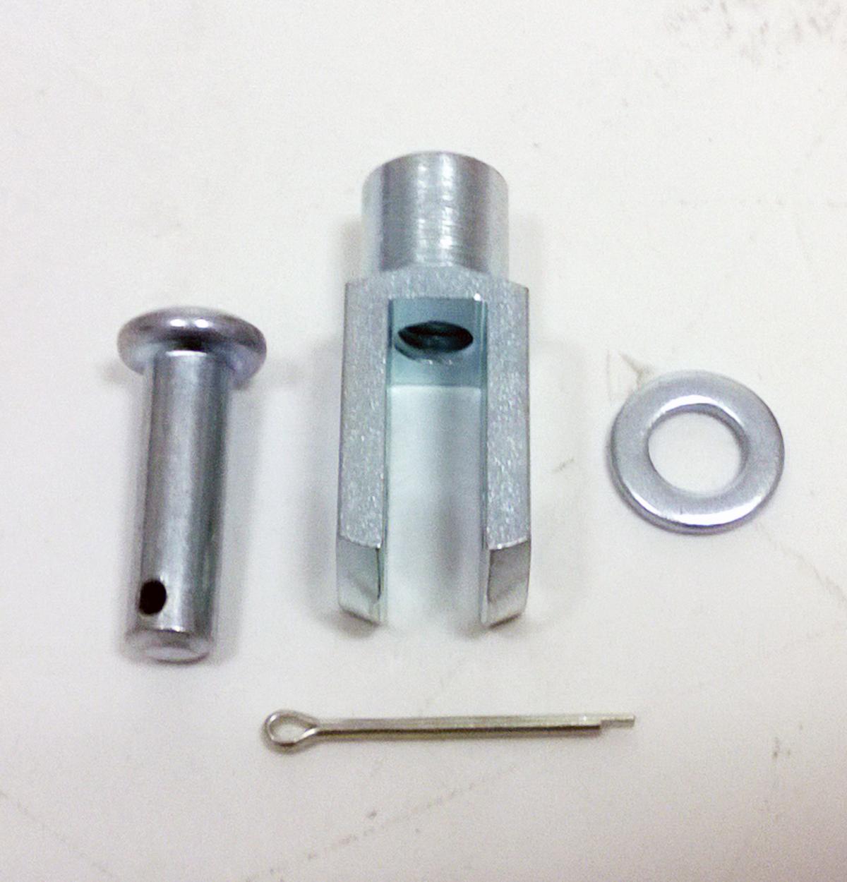 UNIVERSAL BRAKE CLEVIS M6x12 EACH, CLEVIS JOINT & PIN RH COARSE (A), / R3389.R061