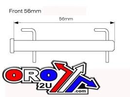 BRAKE PIN CLIPS STAINLESS 56mm KTM, FRONT 54613210100, 77013017000
