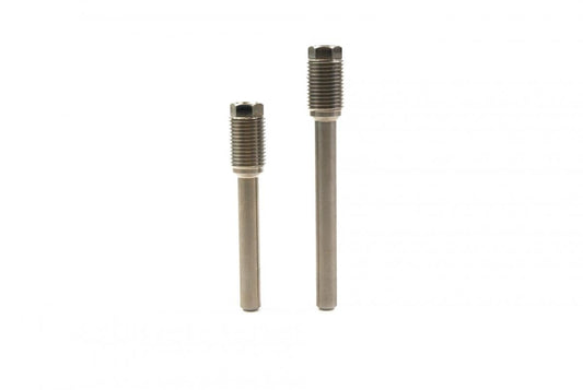 BRAKE PIN SET STAINLESS STEEL 8mm HEX HEAD, FRONT AND REAR 37mm 52mm