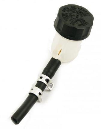REAR BRAKE FLUID RESERVOIR ROUND With Cap and short pipe., FIR