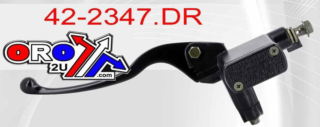 MASTER CYLINDER LEFT HAND, Brake master cylinder Left Fixing Ø22 - Piston Ø14mm, Lever, banjo and seals