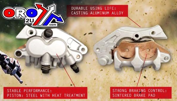 BRAKE CALIPER FRONT HONDA CR125R CRF150F XR650R 45150-KZ4-J21 DBCMH1F