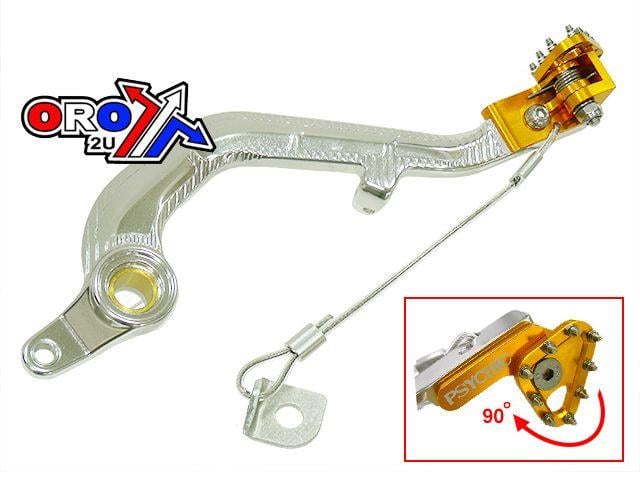BRAKE PEDAL LEVER REAR KX250F, MX-08810 RMZ250 05-06