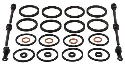 BRAKE CALIPER REBUILD KIT ALLBALLS, ALLBALLS 18-3128 KAW Z/ZX10/SUZ GSX-R 1000 FRONT