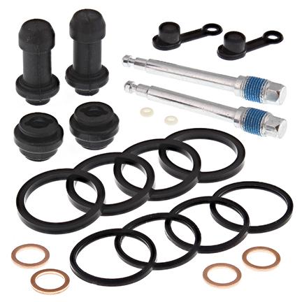 BRAKE CALIPER REBUILD KIT ALLBALLS, ALLBALLS 18-3157 KAW EX/KLE/Z 300/650 FRONT