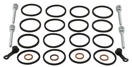 BRAKE CALIPER REBUILD KIT ALLBALLS, ALLBALLS 18-3158 KAW ZX600 13-22 FRONT