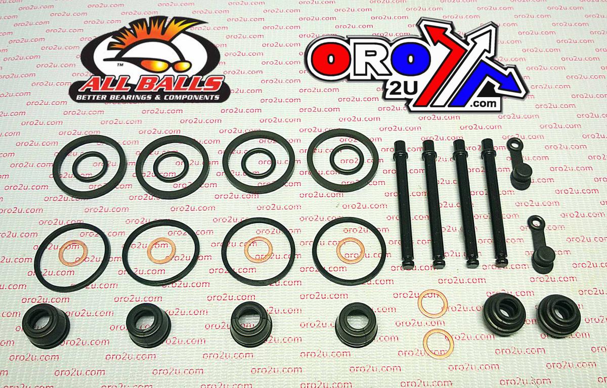 BRAKE CALIPER REBUILD KIT ALLBALLS, ALLBALLS 18-3172 HON VF700-1000 83-86 FRONT