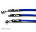 HOSE FRONT BRAKE BLUE / BLK, HUSABERG FC450 FC550 2004-2005, KIT DONE