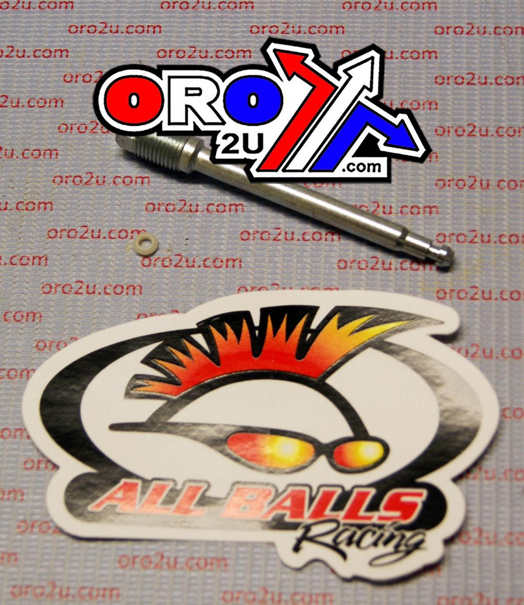 ALLBALLS BRAKE PAD BOLT KIT, ALLBALLS 18-7019 PIN DIA 6.0 HON/KAW/SUZ FRONT/HON/YAM REAR