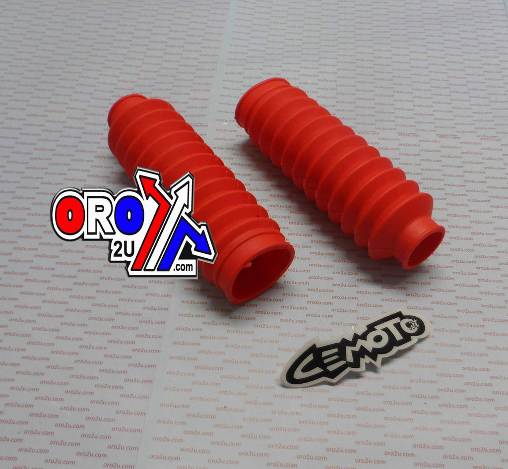 180mm FORK GAITERS RED