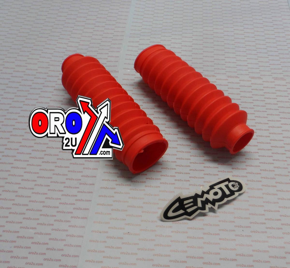 180mm FORK GAITERS RED