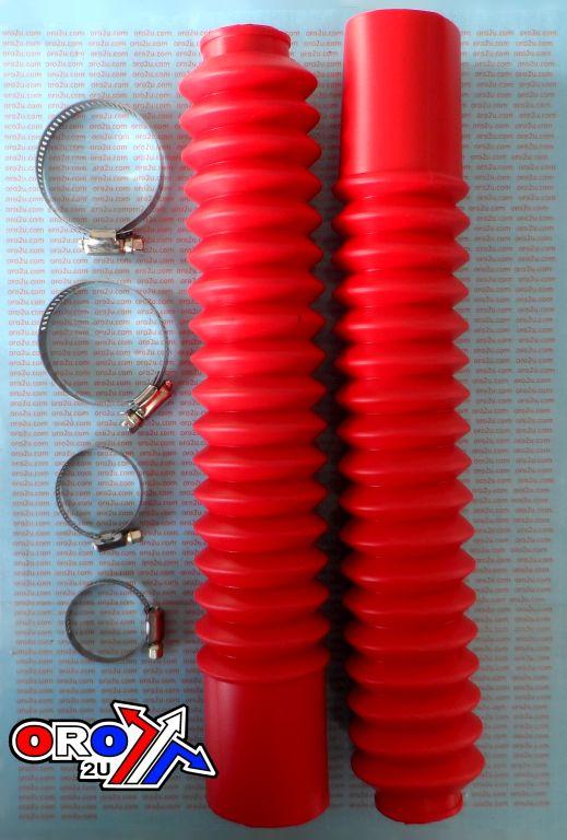 340mm FORK GAITERS RED