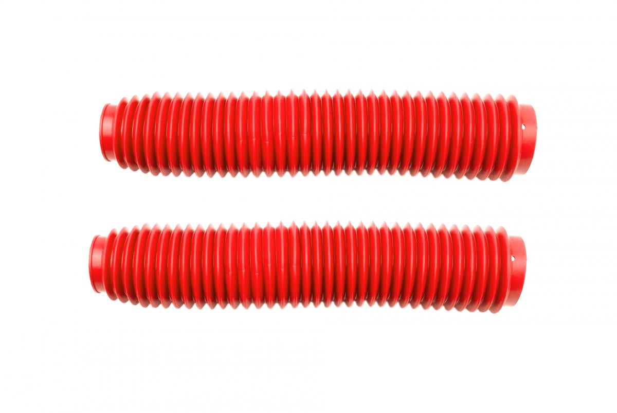 380mm FORK GAITERS RED