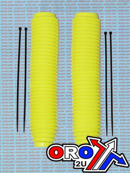 380mm FORK GAITERS FLO/YELLOW