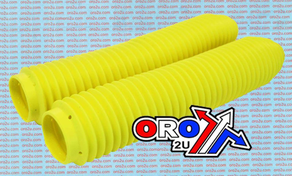 380mm FORK GAITERS FLO/YELLOW