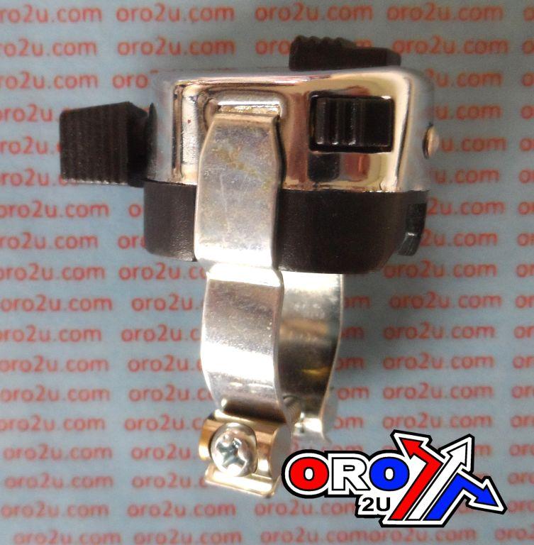 SWITCH LIGHT HORN KILL, CLASSIC LOOK CHORME TOP