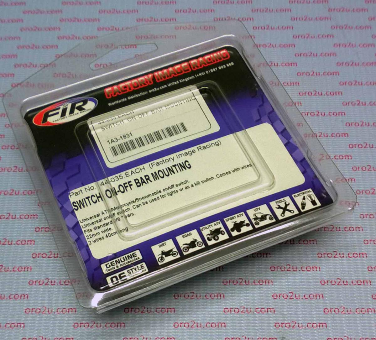 SWITCH ON-OFF BAR MOUNTING