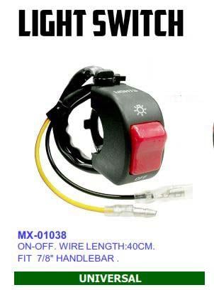 SWITCH ON-OFF BAR MOUNTING