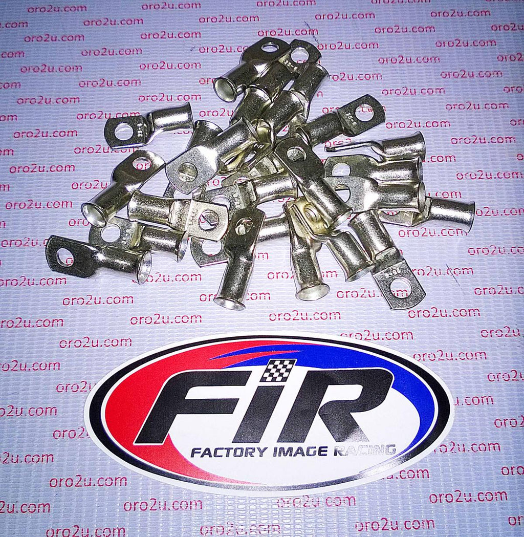 TRADE PACK 25 / 6mm RING TERMINAL COPPER 25mm2, TO SUIT CABLE OD 5.6mm