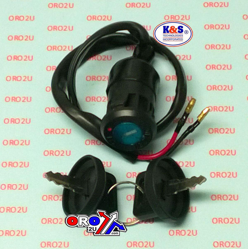 SWITCH IGNITION OFF ON, 35010-GCF-A20 HONDA CRF XR, KS12-0061 OFF=OPEN RED-CLOSE