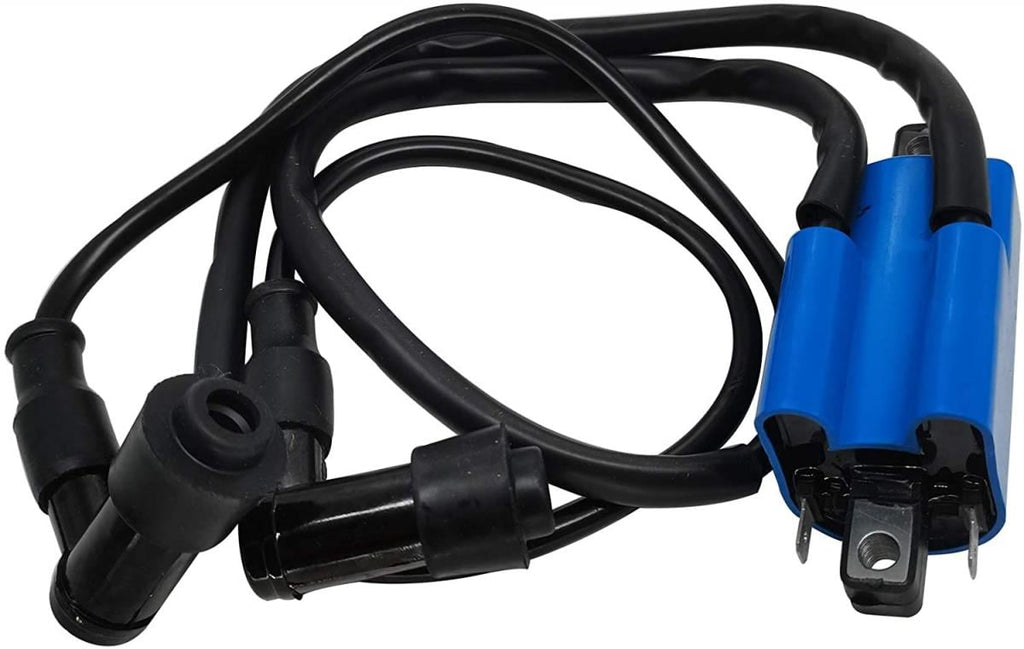 IGNITION COIL 87-06 YAMAHA BANSHEE YFZ 350 ORO 44-061.AH TWIN LEAD CAPS