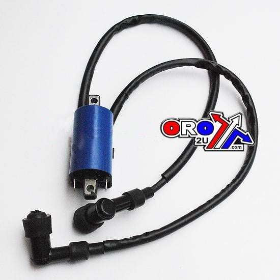 IGNITION COIL 87-06 YAMAHA BANSHEE YFZ 350 ORO 44-061.AH TWIN LEAD CAPS