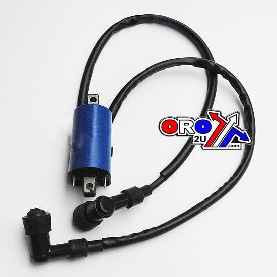 IGNITION COIL 87-06 YAMAHA BANSHEE YFZ 350 ORO 44-061.AH TWIN LEAD CAPS