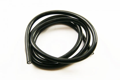 HIGH TENSION SPARK PLUG HT LEAD 7mm OD BLACK 1 METRE