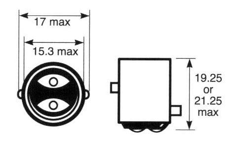 BULB STOP TAIL 6V 21-5W BAY15D P384 122-84514-00